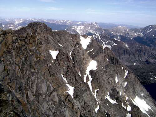 Granite Peak MT-View from the summit