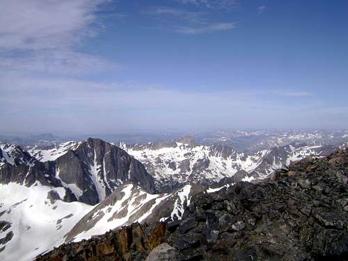 Glacier Peak-Seen from the summit of Granite Peak