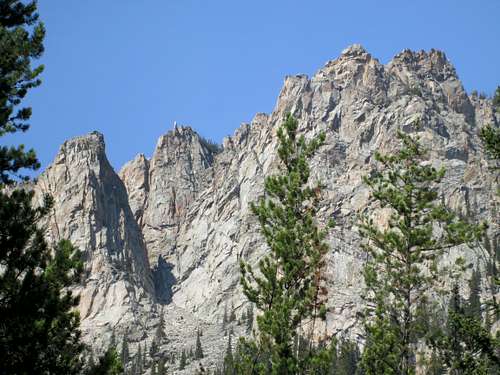 Granite cliffs-Beartooth Range MT
