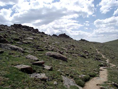 Tombstone Ridge Above the Ute Trail