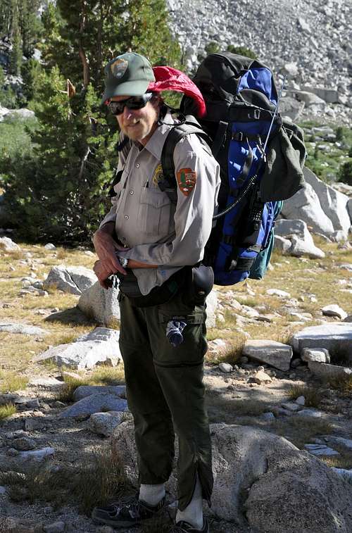 NPS park ranger George Durkee