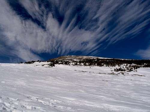 Clouds over Meadow Mountain, RMNP