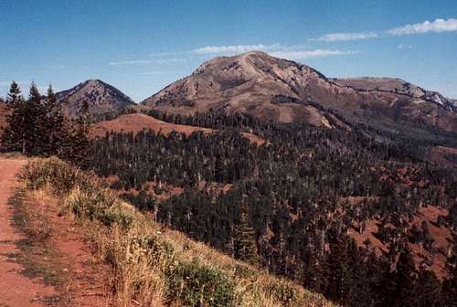 Bald Mountain from near the...