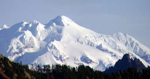 Glacier Peak from Green Mountain middle summit