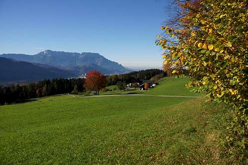 Untersberg as seen from South