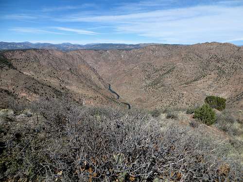 Royal Gorge from YMCA Mountain