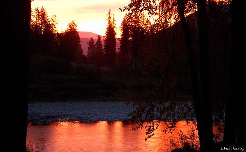 Dawn Over the Kettle River Range