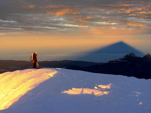 William and Cotopaxi's shadow