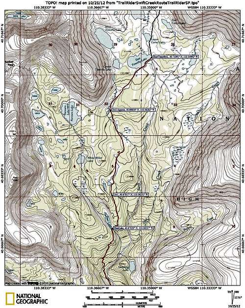 Swift Creek Topo Map 2