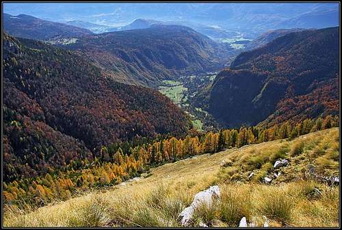 Voje valley from Zgornji Tosc