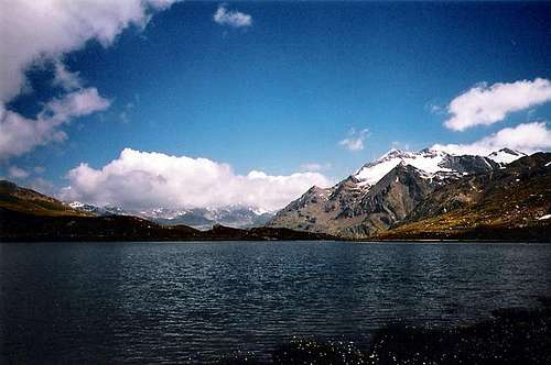 Lago Bianco (at Gavia Pass)