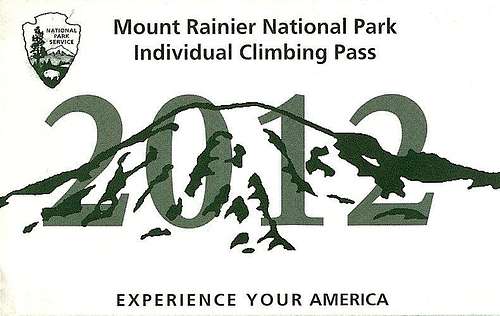 Rainier Climbing Permit
