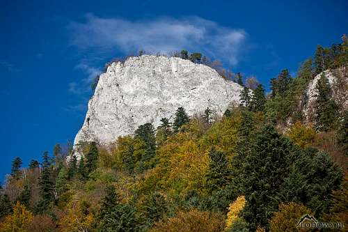 Sokolica in fall scenery