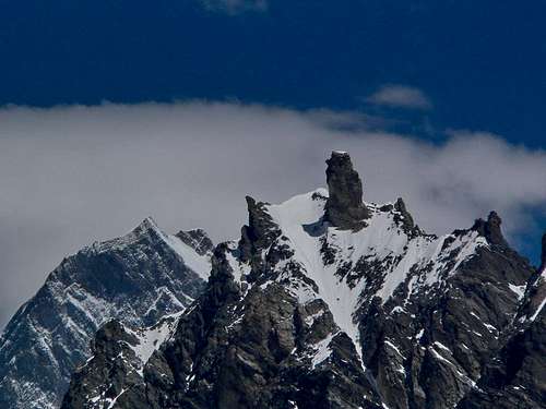 An 5000 meter Peak at Baltoro Glacier, Karakram, Pakistan