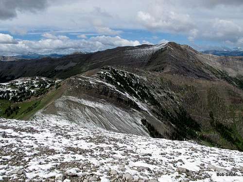 North Peak of Corrugate Ridge