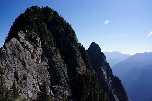 1st major peak, W Ridge of W Garfield