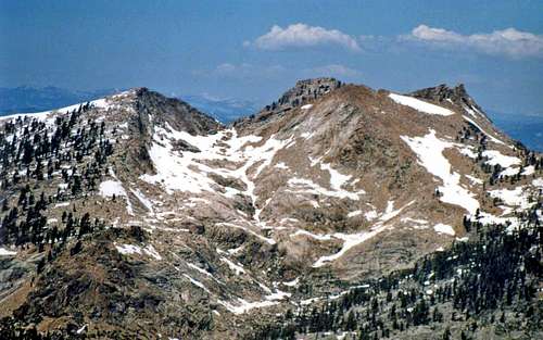 Mt. Silliman from Alta Peak