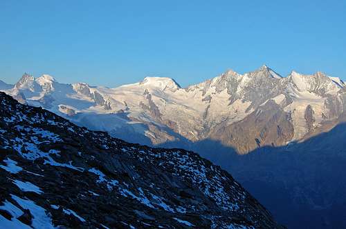 Allalina and Mischabel Groups, Swiss Alps