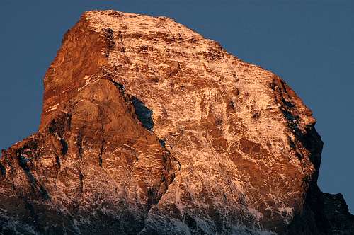Matterhorn head at sunrise....