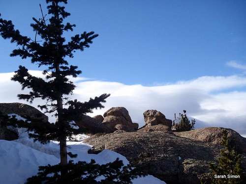 Granite outcrops