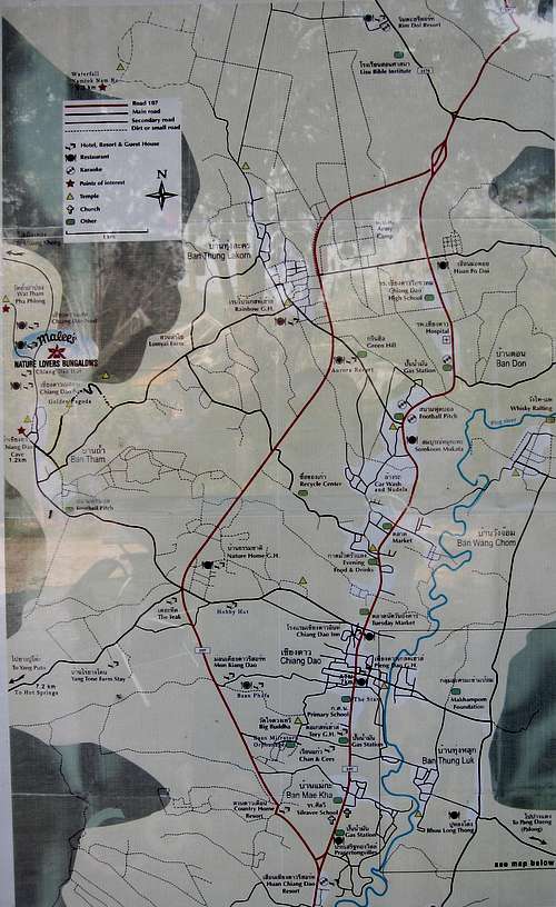 Chiang Dao Map