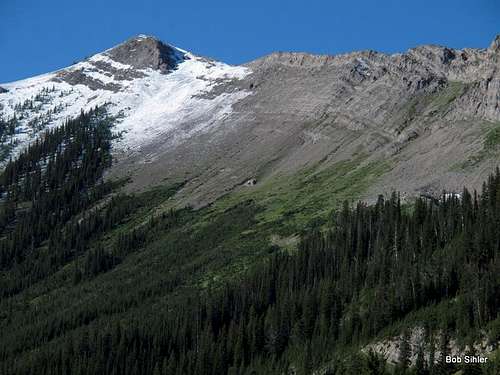 Corrugate Ridge with South Summit