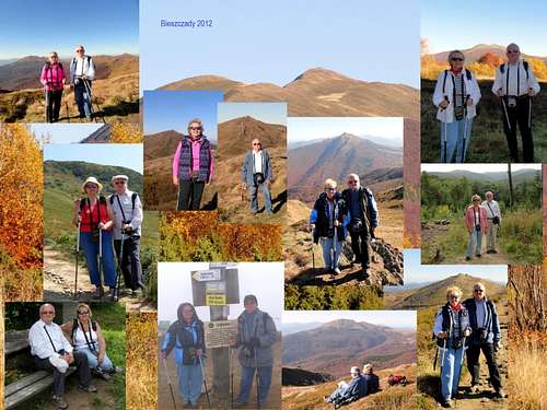 Our hikes in Bieszczady Mountains - 2012