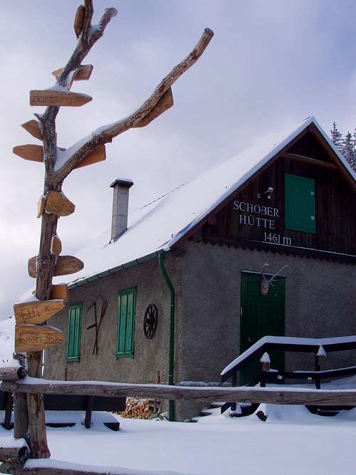 Schober Hütte (1461 m)
