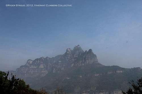 Some of the Sharp Peaks near Guoliang