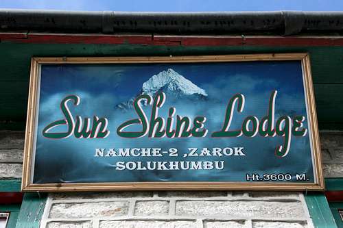 Sun Shine Lodge, 3.600m