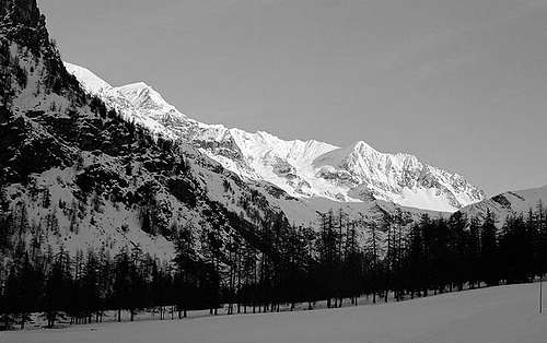 Mont Pourri and the Dome de...