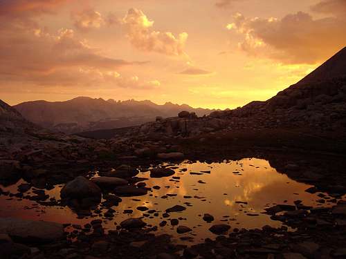 Guitar Lake Sunset