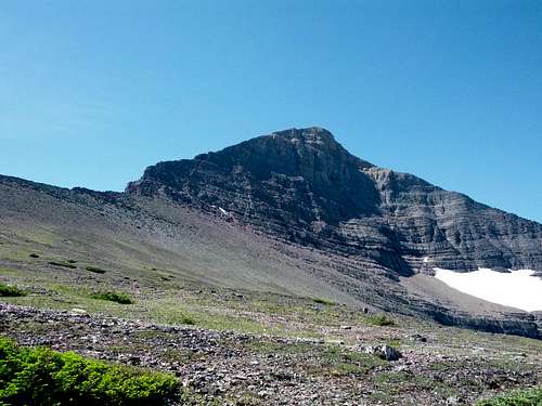 North Face of Allen Mountain