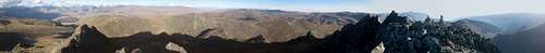180° panorama from Cerro Huancapeti