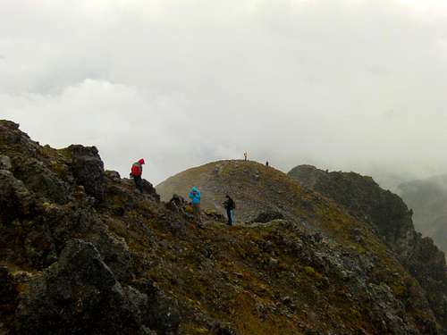 Ridge Before Lower Summit