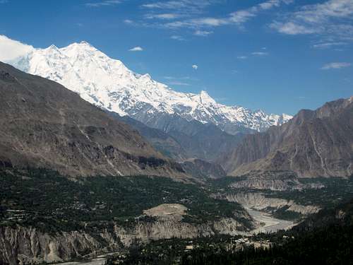 Rakaposhi peak, Hunza (Pakistan)