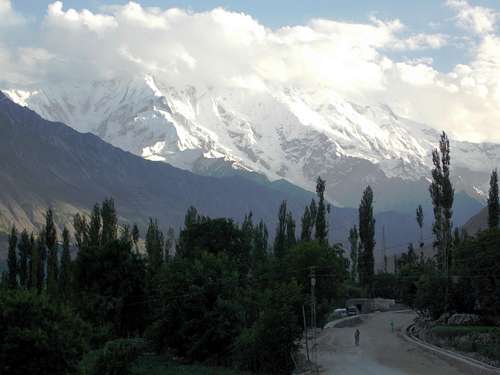 Rakaposhi peak, Hunza (Pakistan)