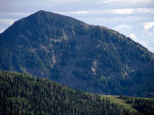 Lowe Peak from West Mountain