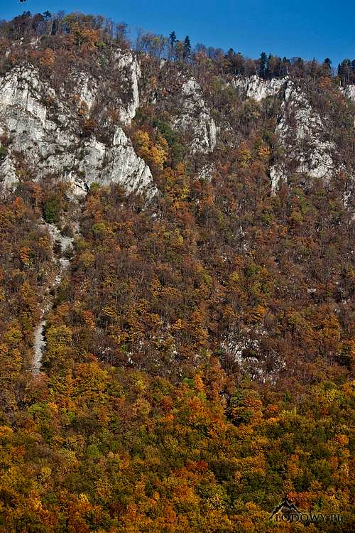 Muranska Planina fall scenery
