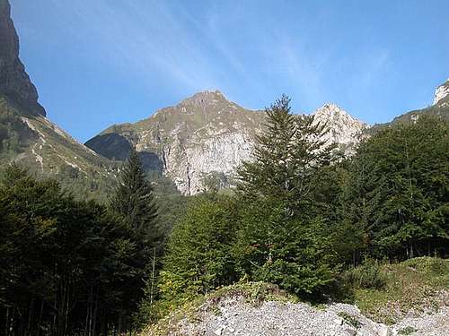 Rauchkofel seen from the...
