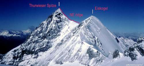 Thurwieser Spitze topo