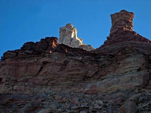 Tower Pillars of Temple Mountain