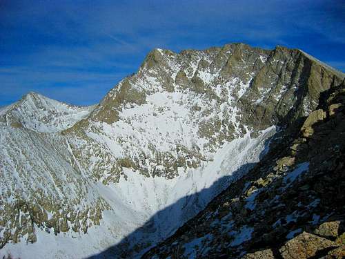 Little Bear Peak SW Ridge in Winter