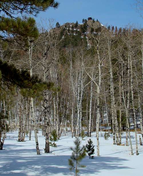 Winter on Custer Peak