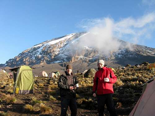 Kilimanjaro from Karanga Camp