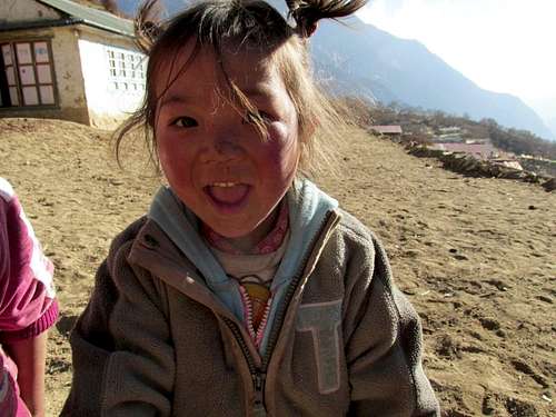 Nepali child