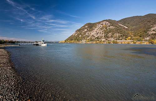 Danube river at Dömös