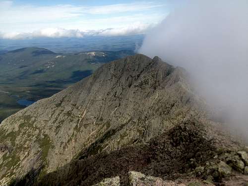 Katahdin summit ridge