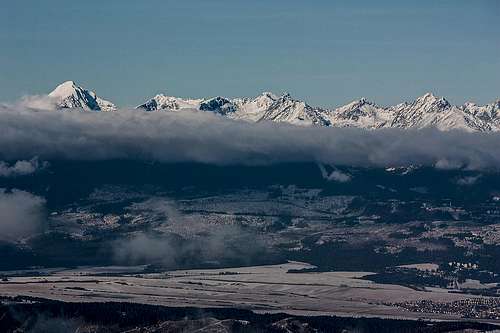 From Krivan to Satan. High Tatras from the South
