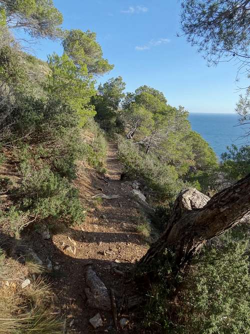 Trail on Cap de Begur